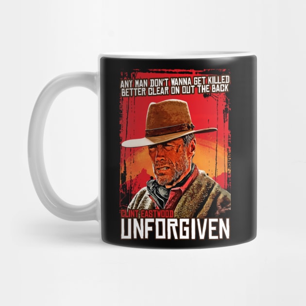 Clint Eastwood Unforgiven Design by HellwoodOutfitters